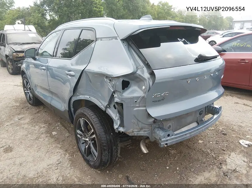 2023 Volvo Xc40 B5 Core VIN: YV4L12UV5P2096554 Lot: 45595406