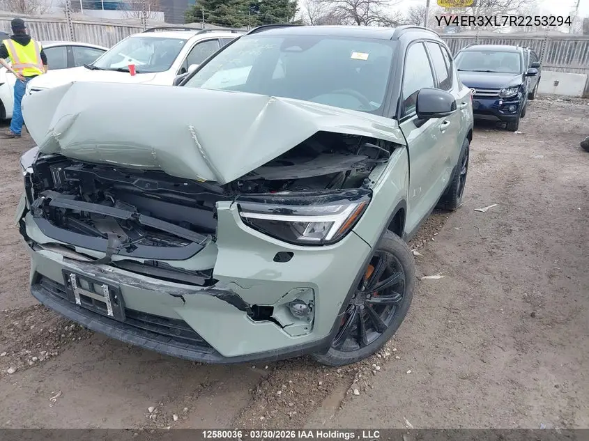 2024 Volvo Xc40 Recharge Plus VIN: YV4ER3XL7R2253294 Lot: 12580036