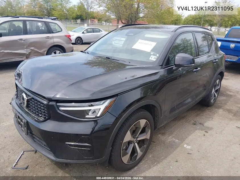 2024 Volvo Xc40 B5 Core Dark Theme VIN: YV4L12UK1R2311095 Lot: 44930931