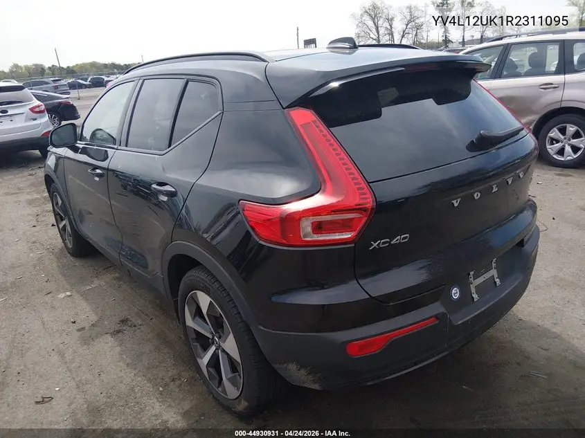 2024 Volvo Xc40 B5 Core Dark Theme VIN: YV4L12UK1R2311095 Lot: 44930931