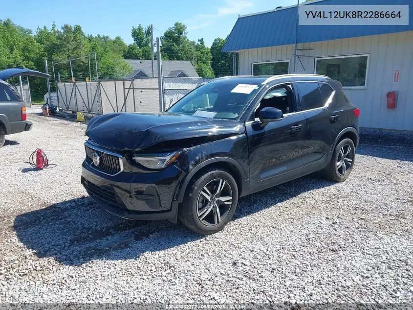 2024 Volvo Xc40 B5 Core Bright Theme/B5 Core Dark Theme VIN: YV4L12UK8R2286664 Lot: 45032372