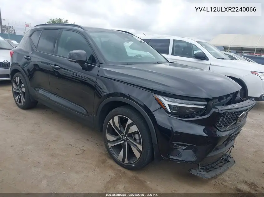 2024 Volvo Xc40 B5 Plus Dark Theme VIN: YV4L12ULXR2240066 Lot: 45209254