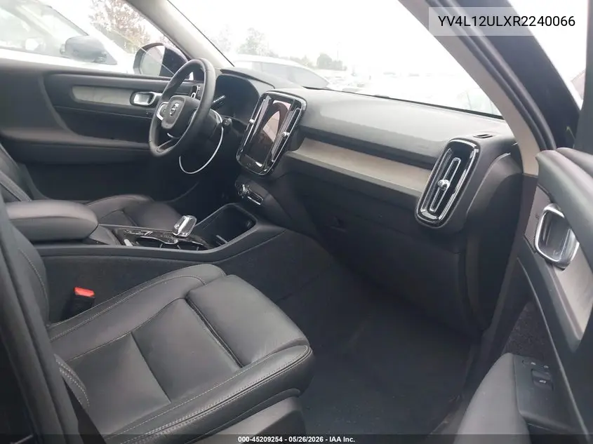 2024 Volvo Xc40 B5 Plus Dark Theme VIN: YV4L12ULXR2240066 Lot: 45209254