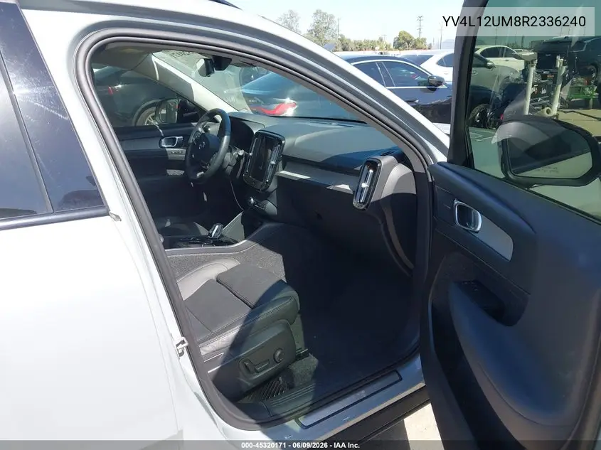 2024 Volvo Xc40 B5 Ultimate Dark Theme VIN: YV4L12UM8R2336240 Lot: 45320171