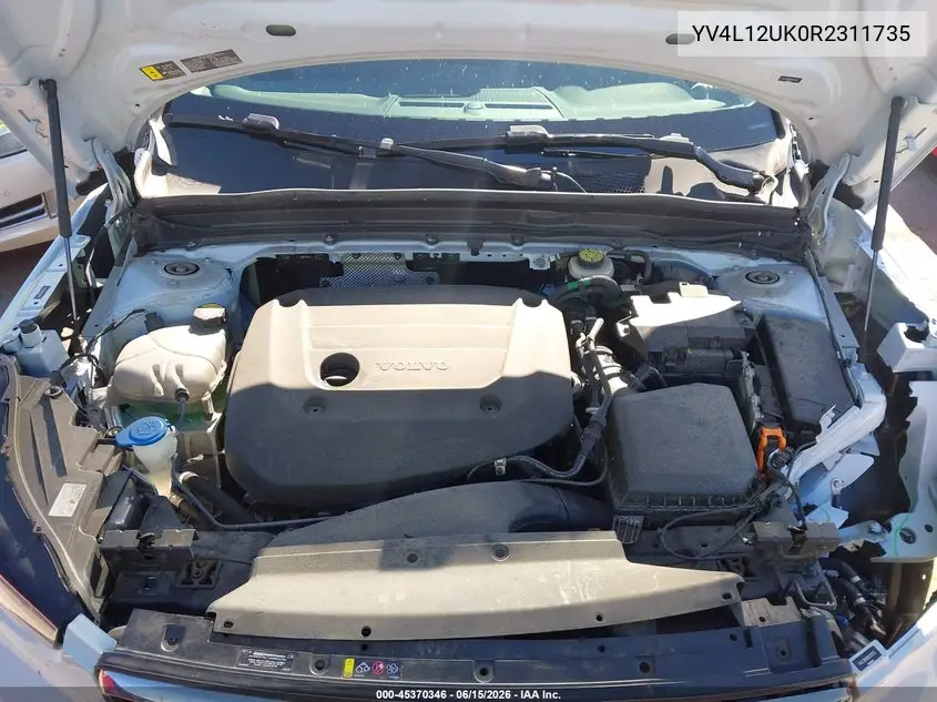 2024 Volvo Xc40 B5 Core Bright Theme VIN: YV4L12UK0R2311735 Lot: 45370346