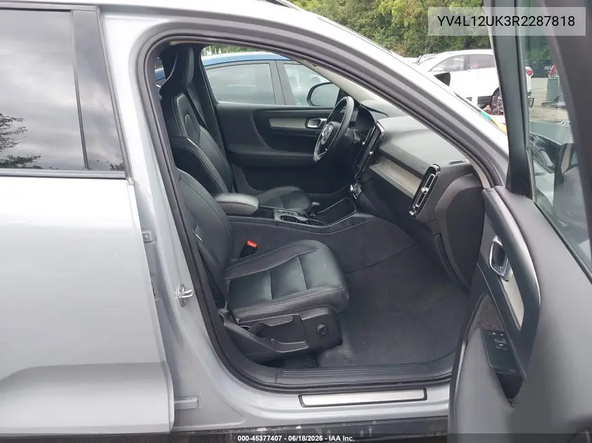 2024 Volvo Xc40 B5 Core Bright Theme/B5 Core Dark Theme VIN: YV4L12UK3R2287818 Lot: 45377407