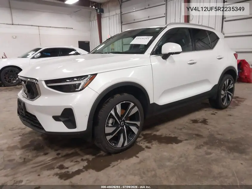2024 Volvo Xc40 B5 Ultimate Bright Theme VIN: YV4L12UF5R2235349 Lot: 45526293