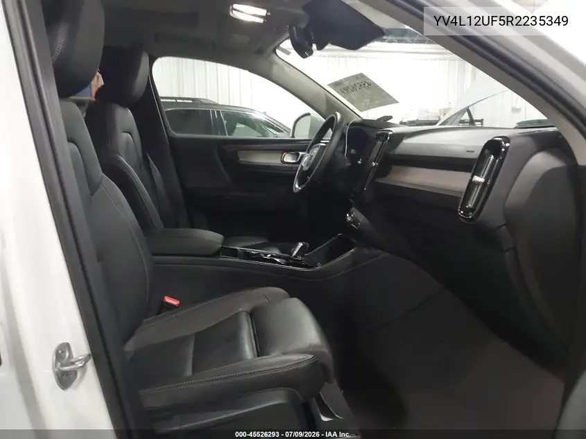 2024 Volvo Xc40 B5 Ultimate Bright Theme VIN: YV4L12UF5R2235349 Lot: 45526293