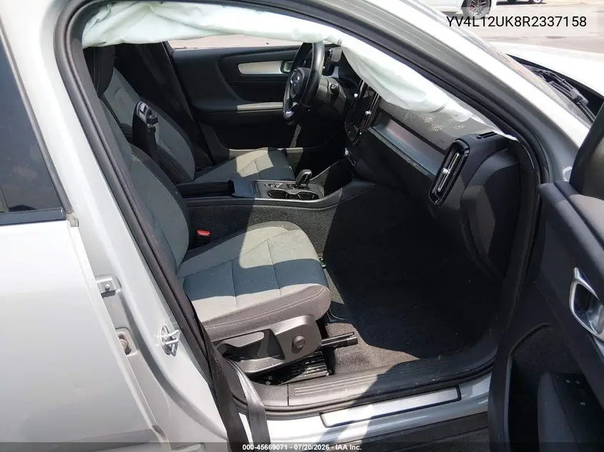 2024 Volvo Xc40 B5 Core Bright Theme/B5 Core Dark Theme VIN: YV4L12UK8R2337158 Lot: 45669071