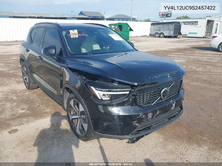 2025 Volvo Xc40 B5 Plus Dark Theme VIN: YV4L12UC9S2457422 Lot: 45174070