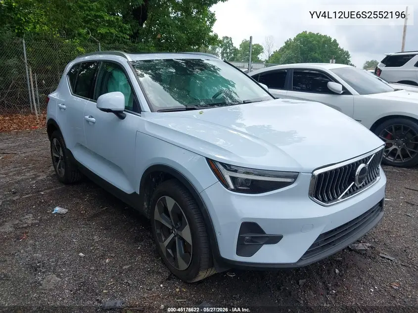 2025 Volvo Xc40 B5 Plus Bright Theme VIN: YV4L12UE6S2552196 Lot: 45176622