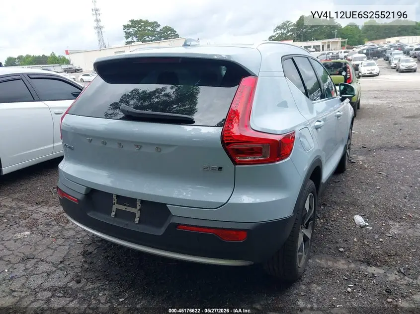 2025 Volvo Xc40 B5 Plus Bright Theme VIN: YV4L12UE6S2552196 Lot: 45176622