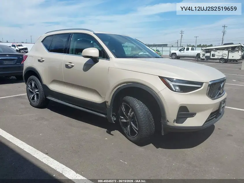 2025 Volvo Xc40 B5 Core Bright Theme VIN: YV4L12UJ2S2519659 Lot: 45345272