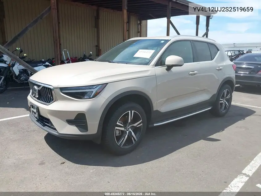 2025 Volvo Xc40 B5 Core Bright Theme VIN: YV4L12UJ2S2519659 Lot: 45345272