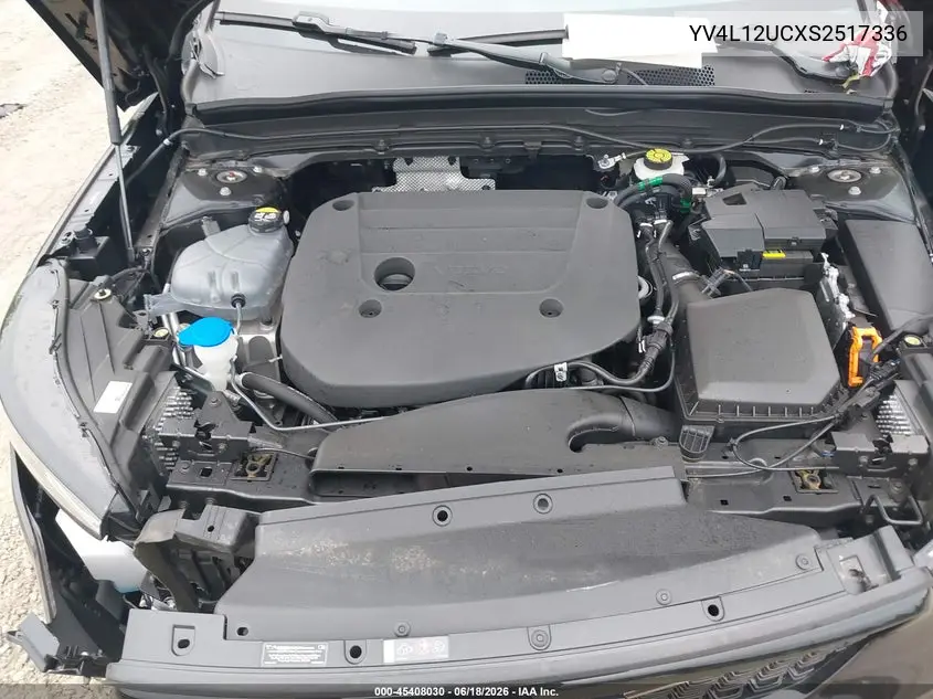 2025 Volvo Xc40 B5 Plus Dark Theme VIN: YV4L12UCXS2517336 Lot: 45408030