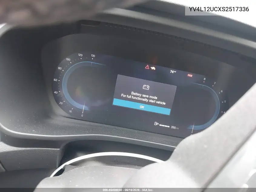 2025 Volvo Xc40 B5 Plus Dark Theme VIN: YV4L12UCXS2517336 Lot: 45408030