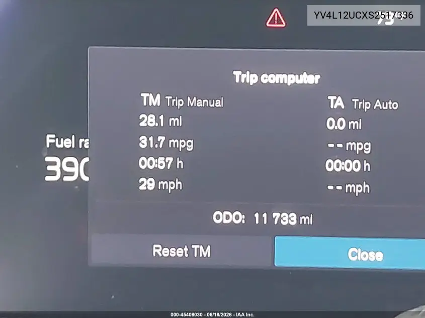 2025 Volvo Xc40 B5 Plus Dark Theme VIN: YV4L12UCXS2517336 Lot: 45408030