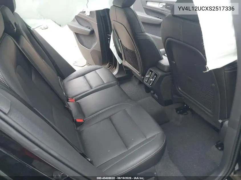 2025 Volvo Xc40 B5 Plus Dark Theme VIN: YV4L12UCXS2517336 Lot: 45408030