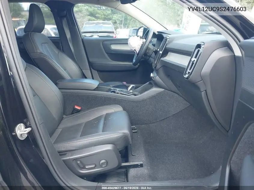 2025 Volvo Xc40 B5 Plus Dark Theme VIN: YV4L12UC9S2476603 Lot: 45429677