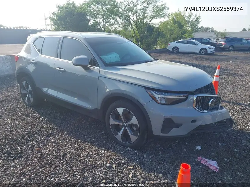 2025 Volvo Xc40 B5 Core Bright Theme VIN: YV4L12UJXS2559374 Lot: 45486871