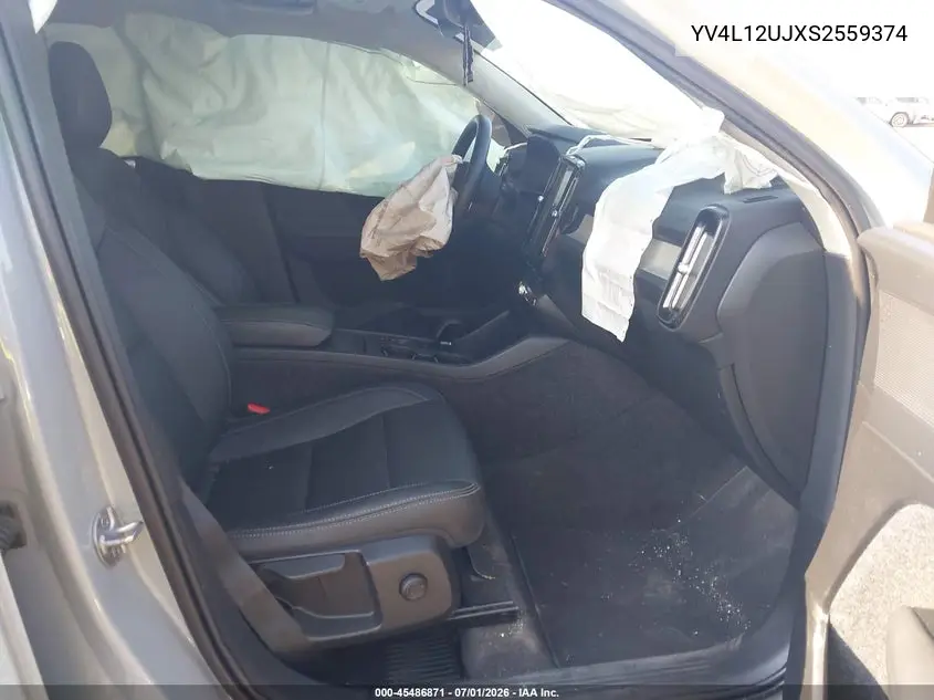 2025 Volvo Xc40 B5 Core Bright Theme VIN: YV4L12UJXS2559374 Lot: 45486871