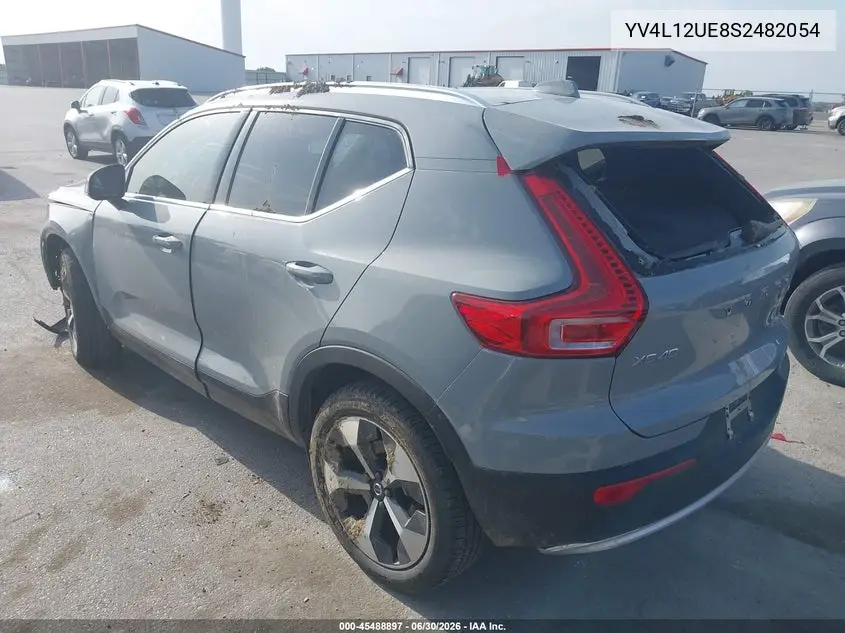2025 Volvo Xc40 B5 Plus Bright Theme VIN: YV4L12UE8S2482054 Lot: 45488897
