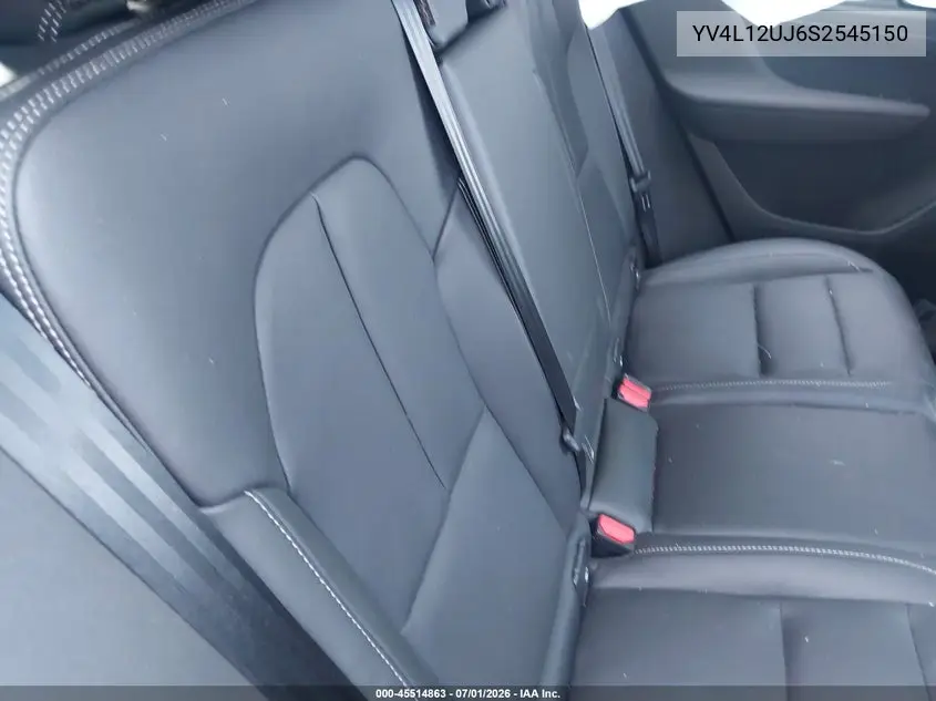 2025 Volvo Xc40 B5 Core Bright Theme VIN: YV4L12UJ6S2545150 Lot: 45514863
