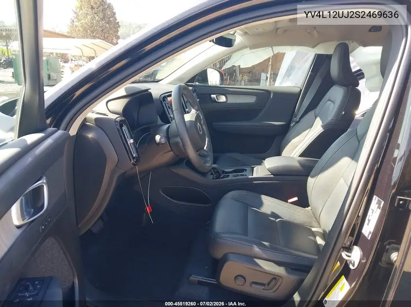 2025 Volvo Xc40 B5 Core Bright Theme VIN: YV4L12UJ2S2469636 Lot: 45519260