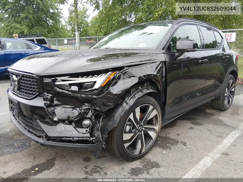 2025 Volvo Xc40 B5 Plus Dark Theme VIN: YV4L12UC8S2609044 Lot: 45554844