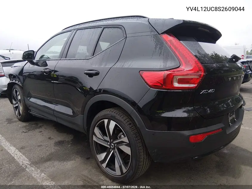 2025 Volvo Xc40 B5 Plus Dark Theme VIN: YV4L12UC8S2609044 Lot: 45554844