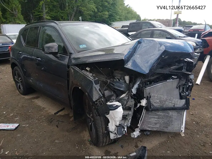 2026 Volvo Xc40 Core, B5 Awd Gas (Mild Hybrid), Dark VIN: YV4L12UK6T2665427 Lot: 45225109