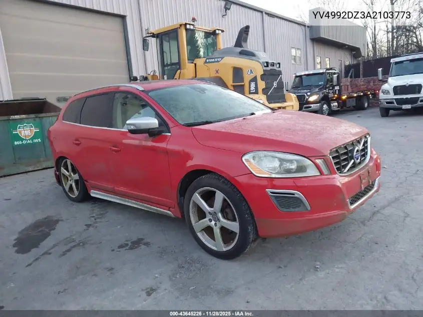 YV4992DZ3A2103773 2010 Volvo Xc60 T6/T6 R-Design