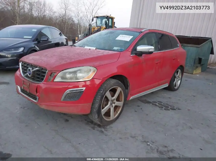 YV4992DZ3A2103773 2010 Volvo Xc60 T6/T6 R-Design