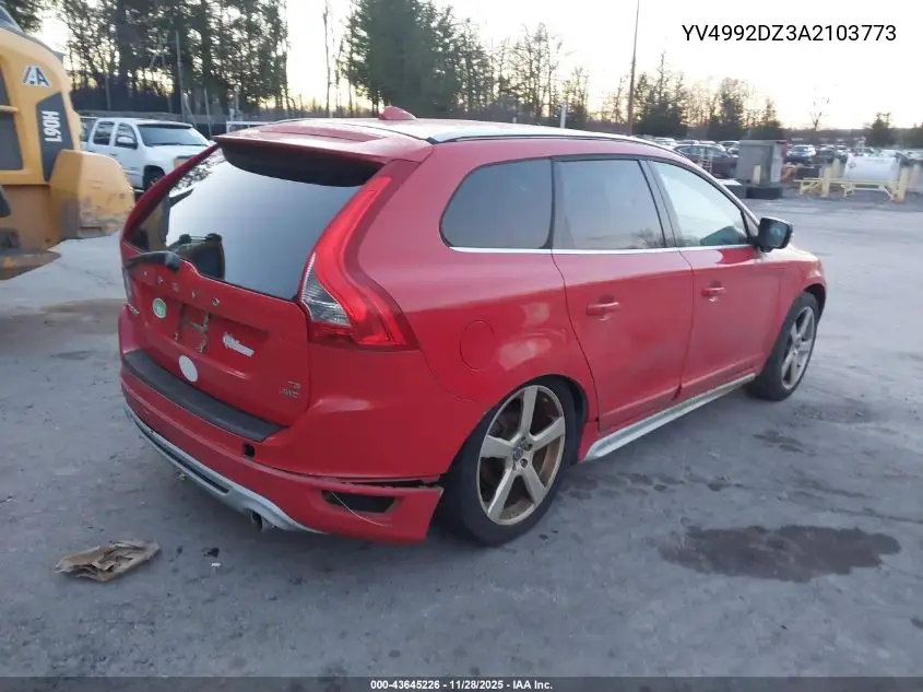 YV4992DZ3A2103773 2010 Volvo Xc60 T6/T6 R-Design