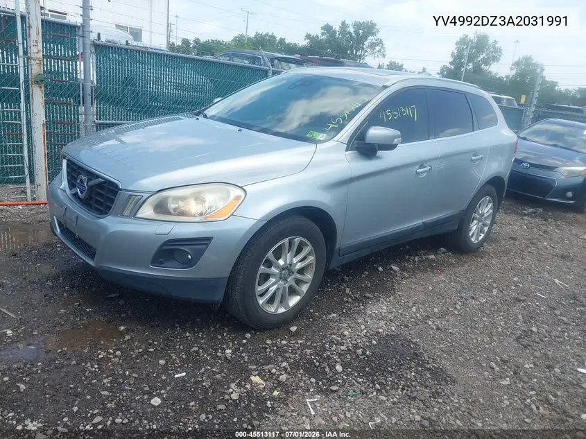 2010 Volvo Xc60 T6/T6 R-Design VIN: YV4992DZ3A2031991 Lot: 45513117