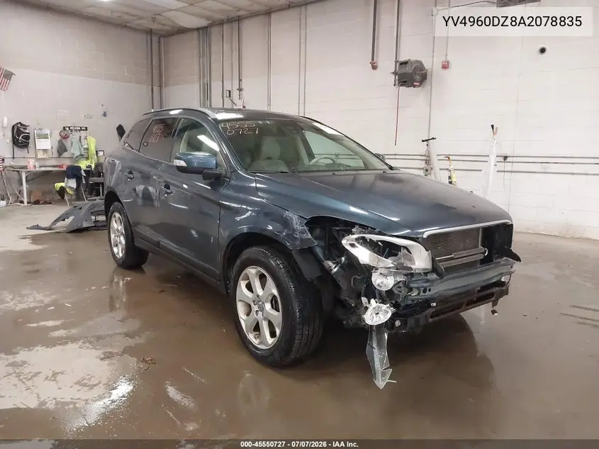 2010 Volvo Xc60 3.2 VIN: YV4960DZ8A2078835 Lot: 45550727
