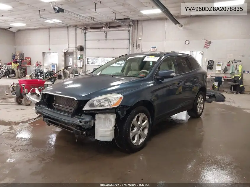 2010 Volvo Xc60 3.2 VIN: YV4960DZ8A2078835 Lot: 45550727