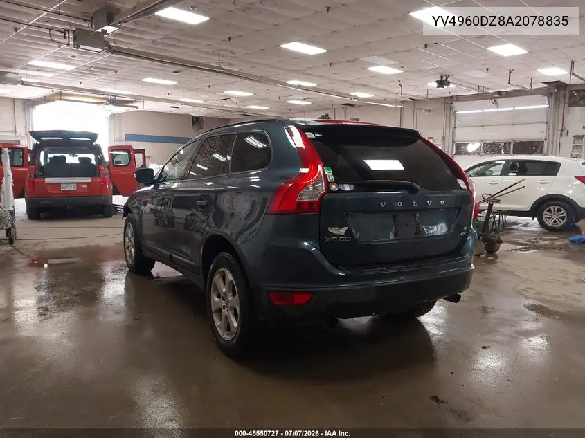 2010 Volvo Xc60 3.2 VIN: YV4960DZ8A2078835 Lot: 45550727
