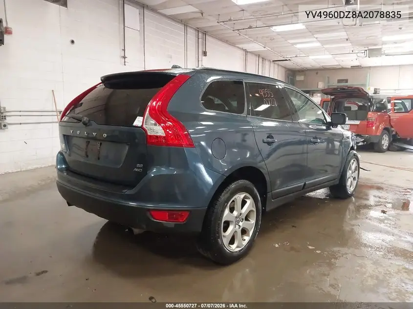 2010 Volvo Xc60 3.2 VIN: YV4960DZ8A2078835 Lot: 45550727