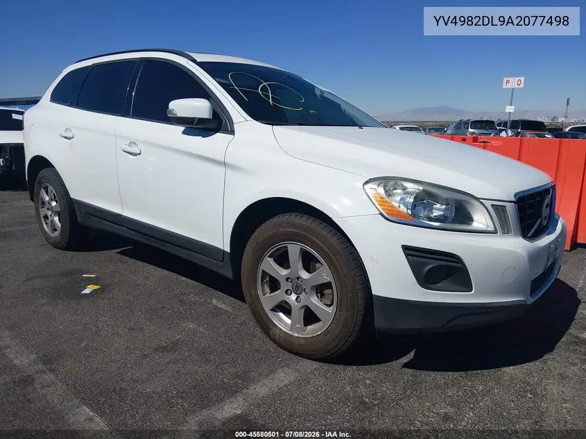 2010 Volvo Xc60 3.2 VIN: YV4982DL9A2077498 Lot: 45580501