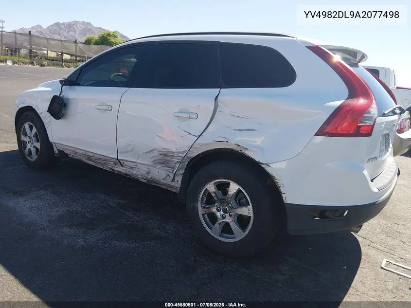 2010 Volvo Xc60 3.2 VIN: YV4982DL9A2077498 Lot: 45580501