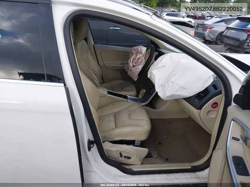 2011 Volvo Xc60 3.2 VIN: YV4952DZ8B2220052 Lot: 45364132