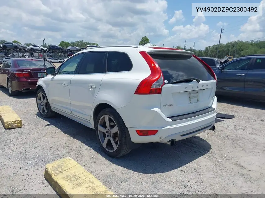 2012 Volvo Xc60 T6 Platinum VIN: YV4902DZ9C2300492 Lot: 45507460