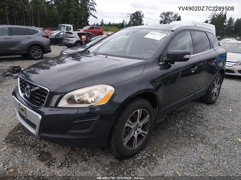 2012 Volvo Xc60 T6/T6 Platinum/T6 Premier Plus/T6 R-Design/T6 R-Design Platinum/T6 R-Design Premier Plus VIN: YV4902DZ7C2289508 Lot: 45517752