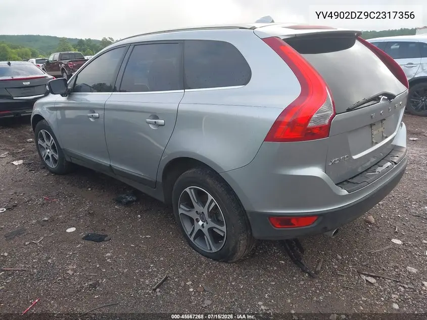 2012 Volvo Xc60 T6/T6 Platinum/T6 Premier Plus/T6 R-Design/T6 R-Design Platinum/T6 R-Design Premier Plus VIN: YV4902DZ9C2317356 Lot: 45567268