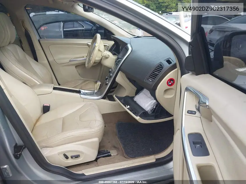 2012 Volvo Xc60 T6/T6 Platinum/T6 Premier Plus/T6 R-Design/T6 R-Design Platinum/T6 R-Design Premier Plus VIN: YV4902DZ9C2317356 Lot: 45567268