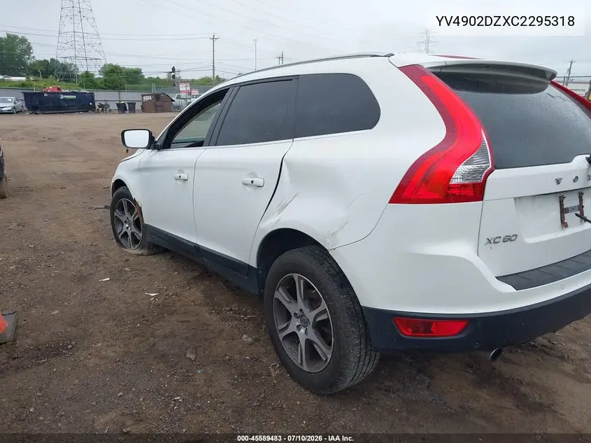 2012 Volvo Xc60 T6 R-Design VIN: YV4902DZXC2295318 Lot: 45589483