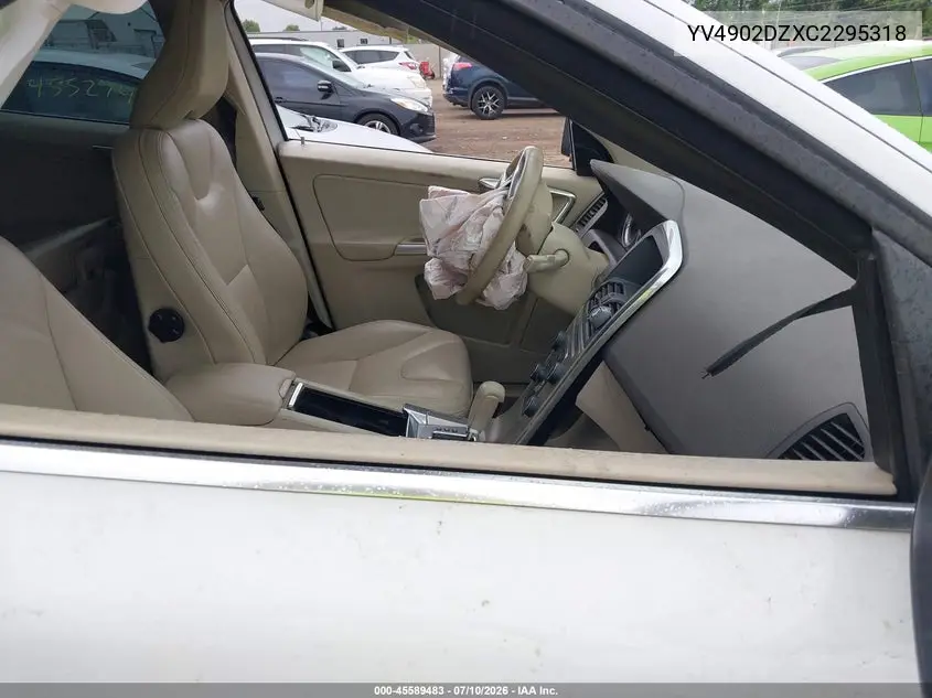 2012 Volvo Xc60 T6 R-Design VIN: YV4902DZXC2295318 Lot: 45589483