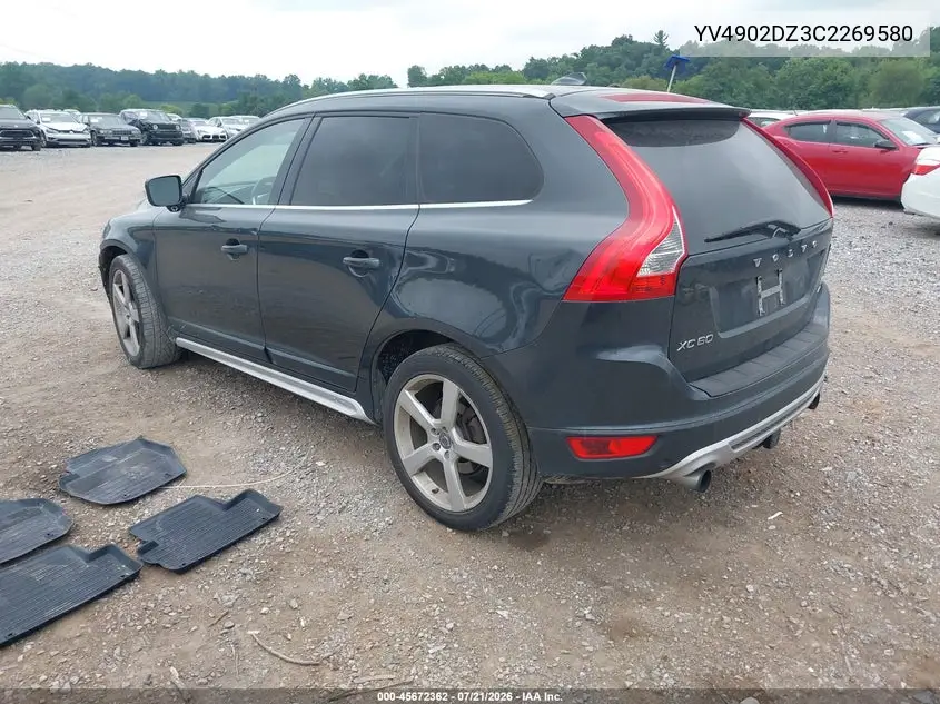 2012 Volvo Xc60 T6 Premier Plus VIN: YV4902DZ3C2269580 Lot: 45672362