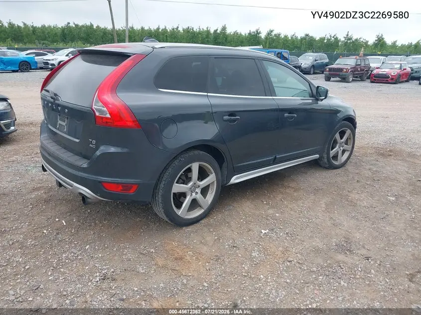 2012 Volvo Xc60 T6 Premier Plus VIN: YV4902DZ3C2269580 Lot: 45672362